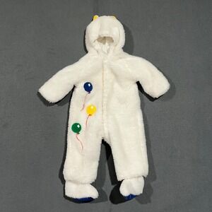 VTG Saks Fifth Avenue Betti Terrell‎ Collab Baby Pram Suit 9-12 Mos RARE Unisex